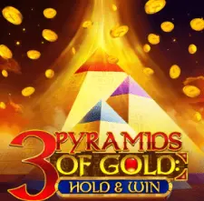 3 Pyramids of Gold – egyiptomi kincses téma